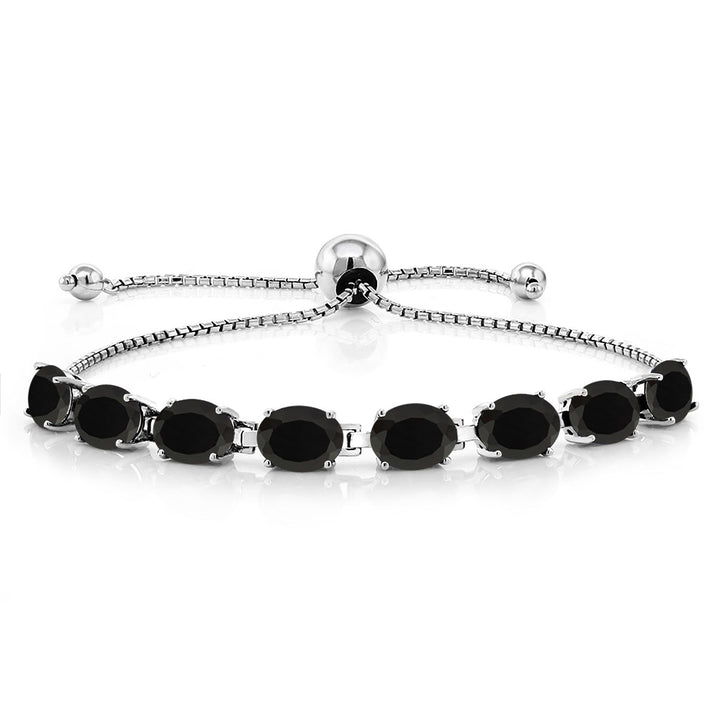 Onyx - December_Bracelet in 925 Sterling Silver