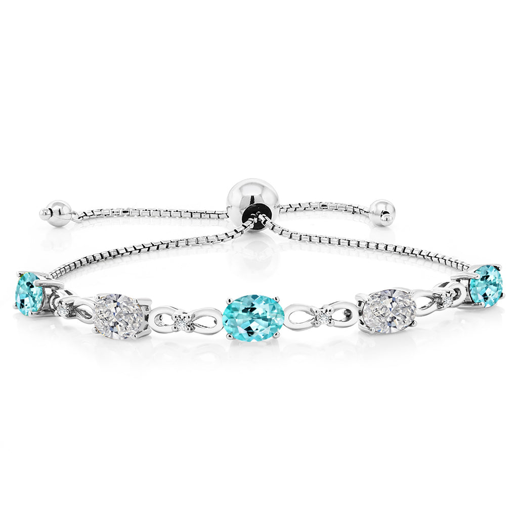 Apatite_Bracelet in 925 Sterling Silver