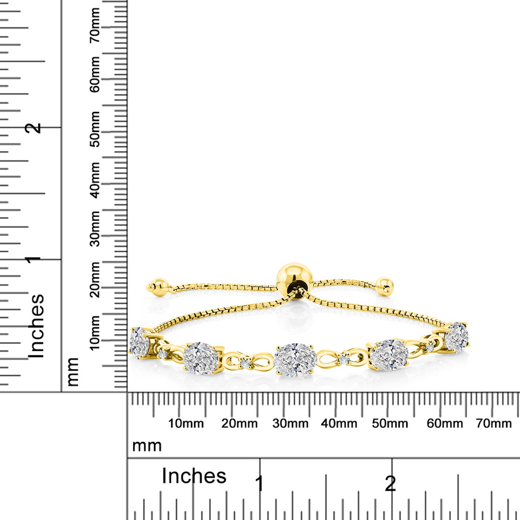 Bracelet in 925 Yellow Gold Plated Silver