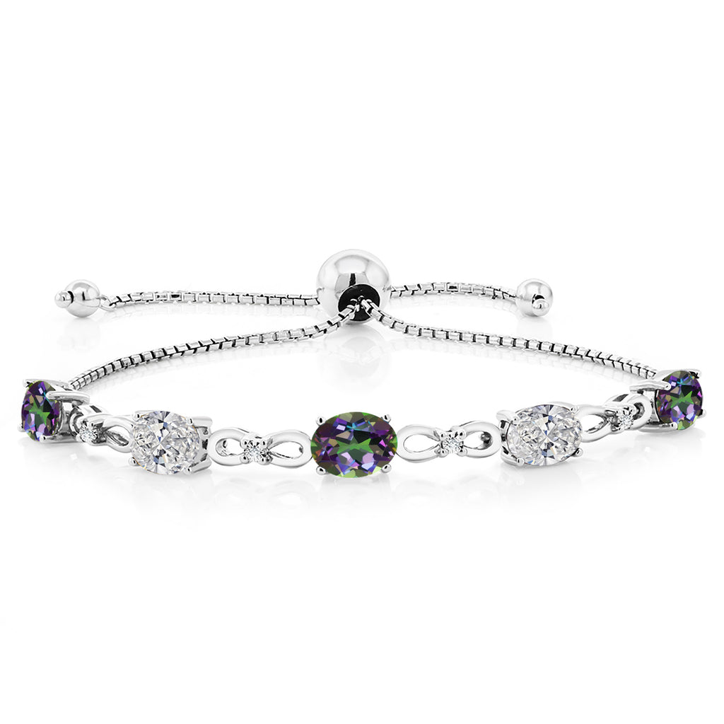Green Mystic Topaz_Bracelet in 925 Sterling Silver