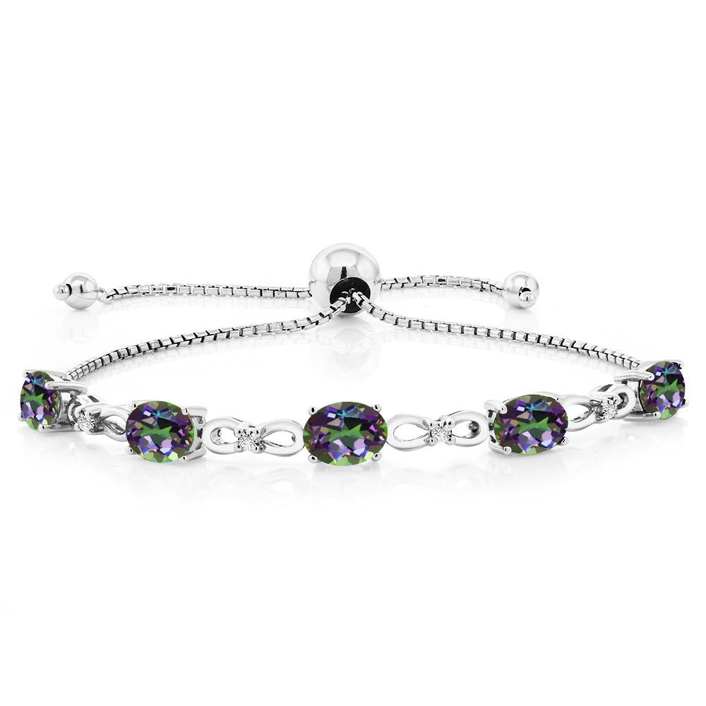 Green Mystic Topaz_Bracelet in 925 Sterling Silver