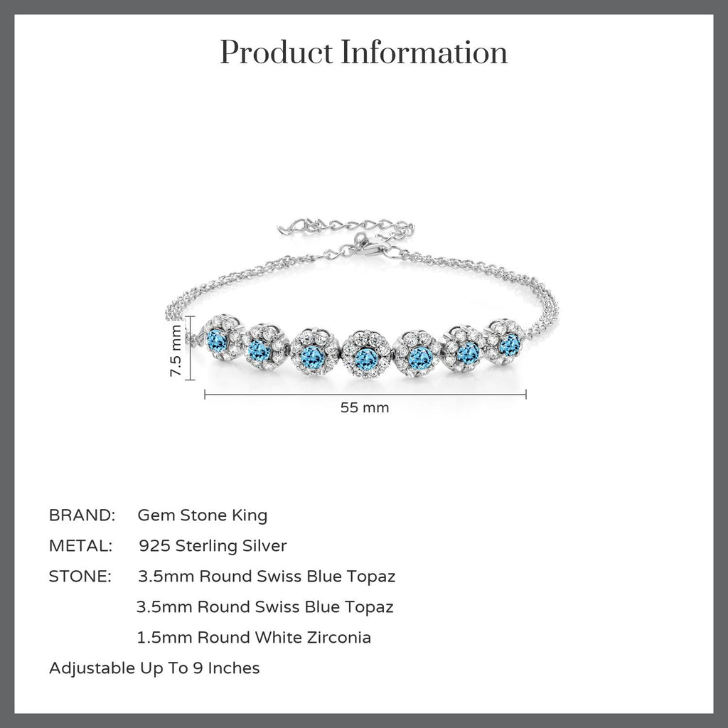 Bracelet in 925 Sterling Silver