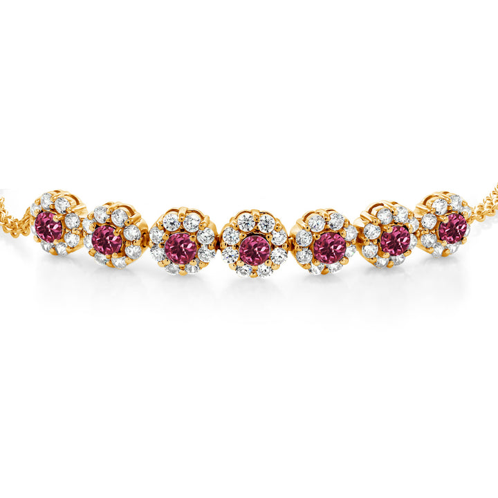 Bracelet in 925 Yellow Gold Plated Silver