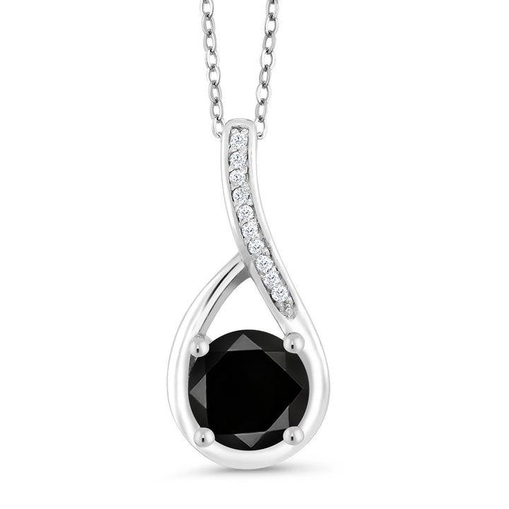 Black Diamond - April_Sterling Silver