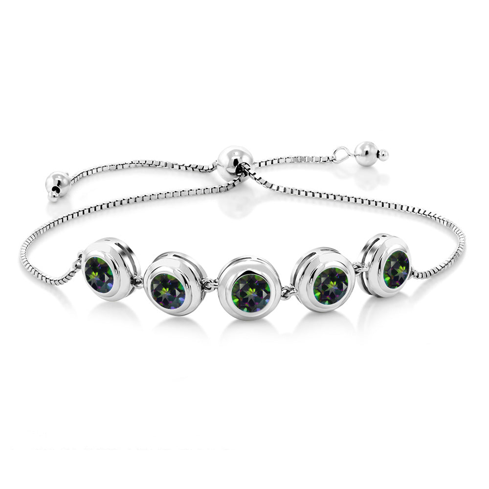 Green Mystic Topaz_Bracelet in 925 Sterling Silver