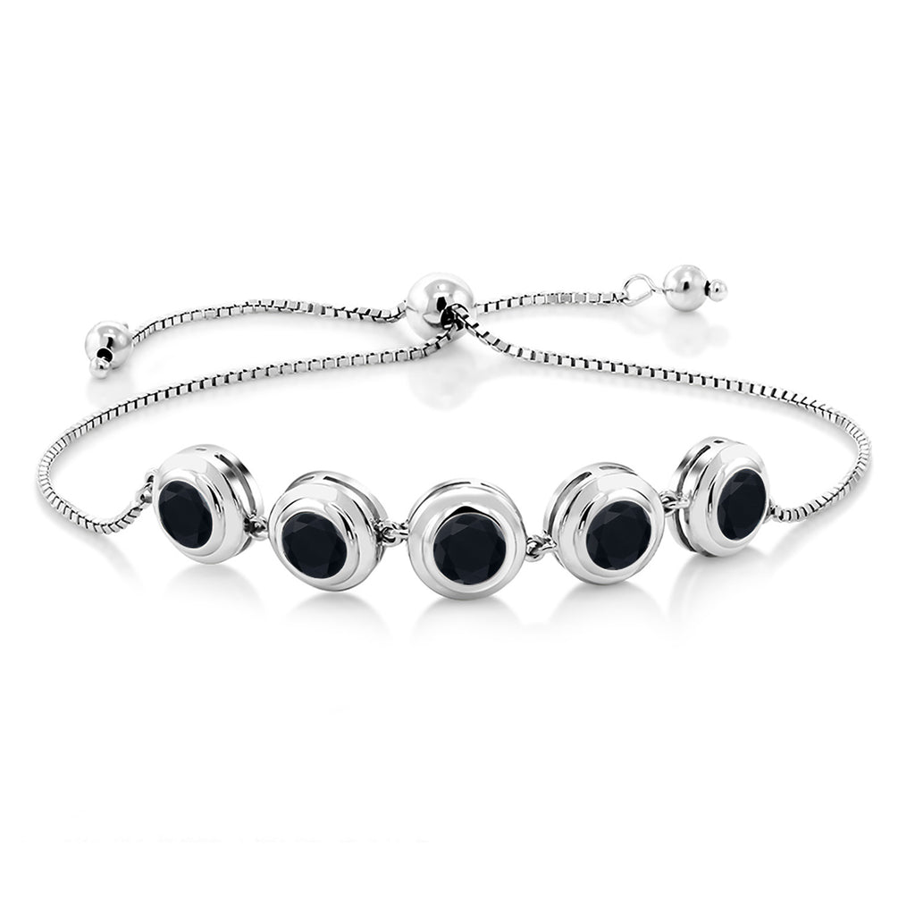 Onyx - December_Bracelet in 925 Sterling Silver