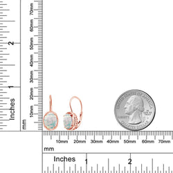 Earrings in 925 Rose Gold Plated Silver