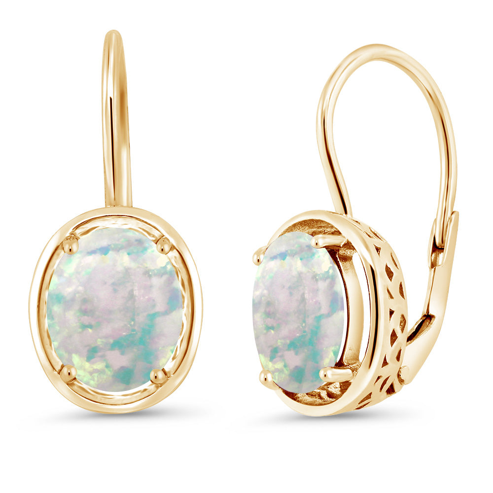 Earrings in 925 Yellow Gold Plated Silver