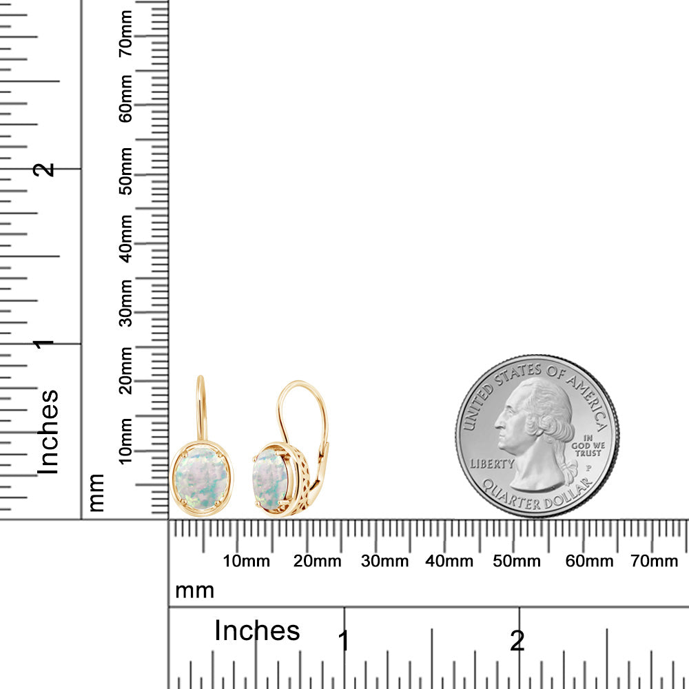 Earrings in 925 Yellow Gold Plated Silver