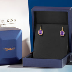 Earrings in 925 Yellow Gold Plated Silver