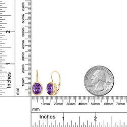 Earrings in 925 Yellow Gold Plated Silver