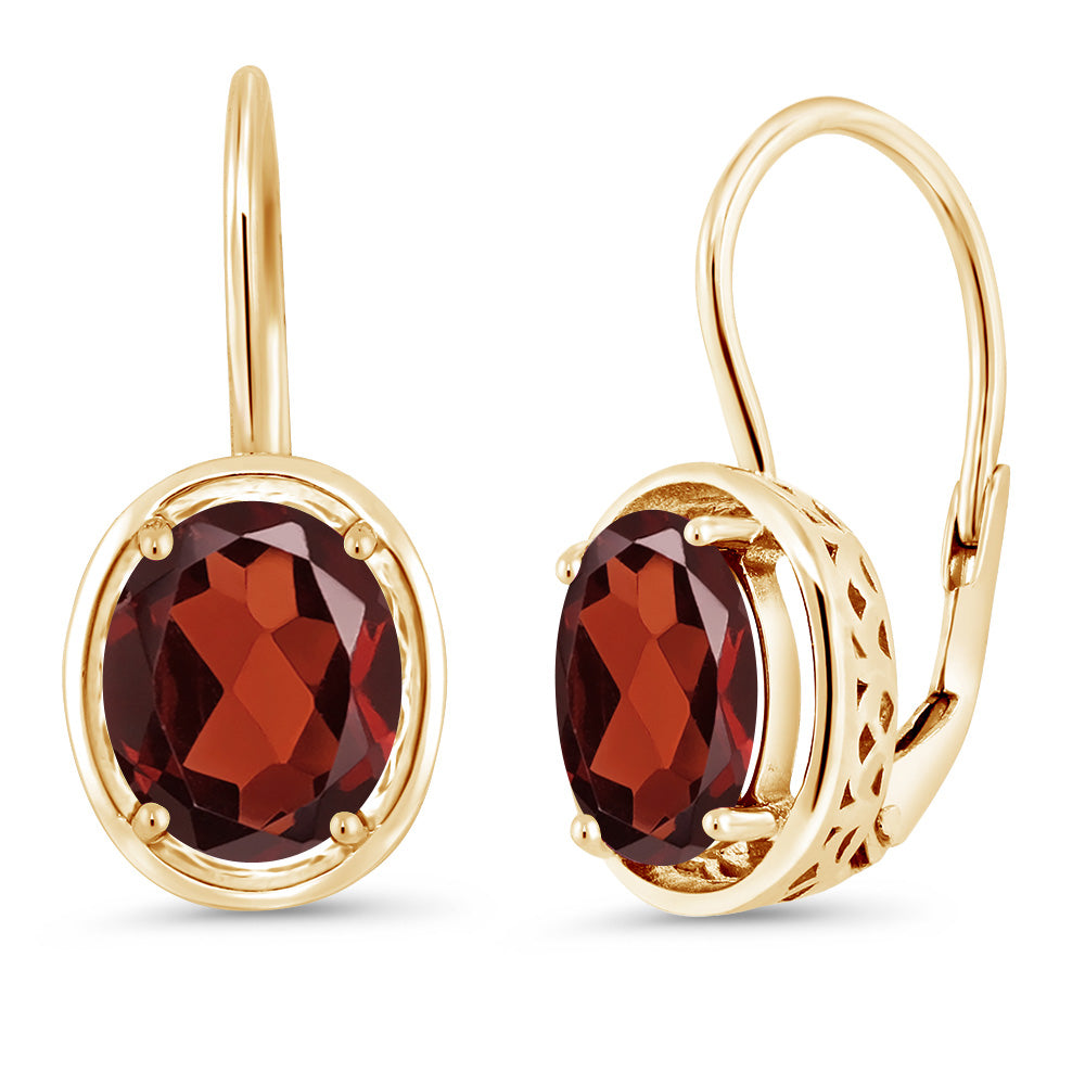 Earrings in 925 Yellow Gold Plated Silver