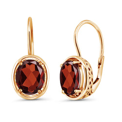 Earrings in 925 Yellow Gold Plated Silver
