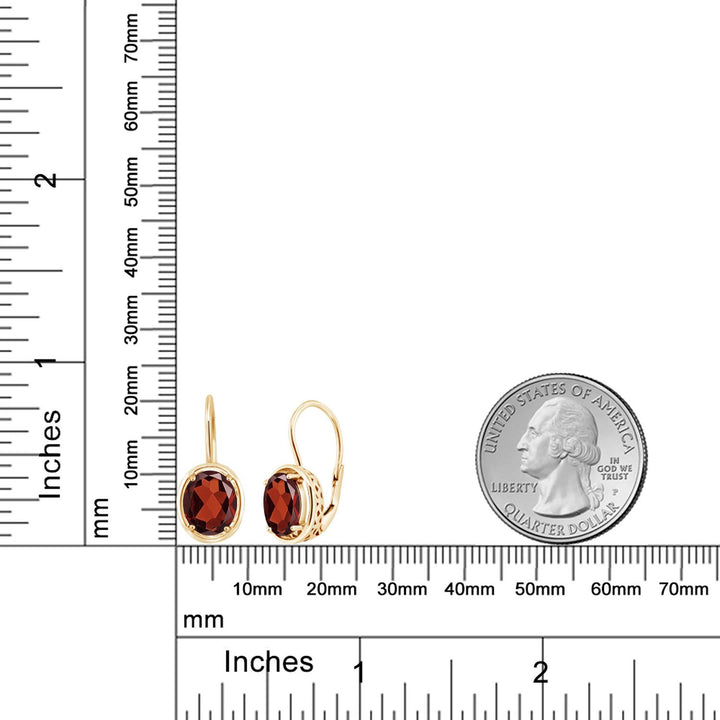 Earrings in 925 Yellow Gold Plated Silver