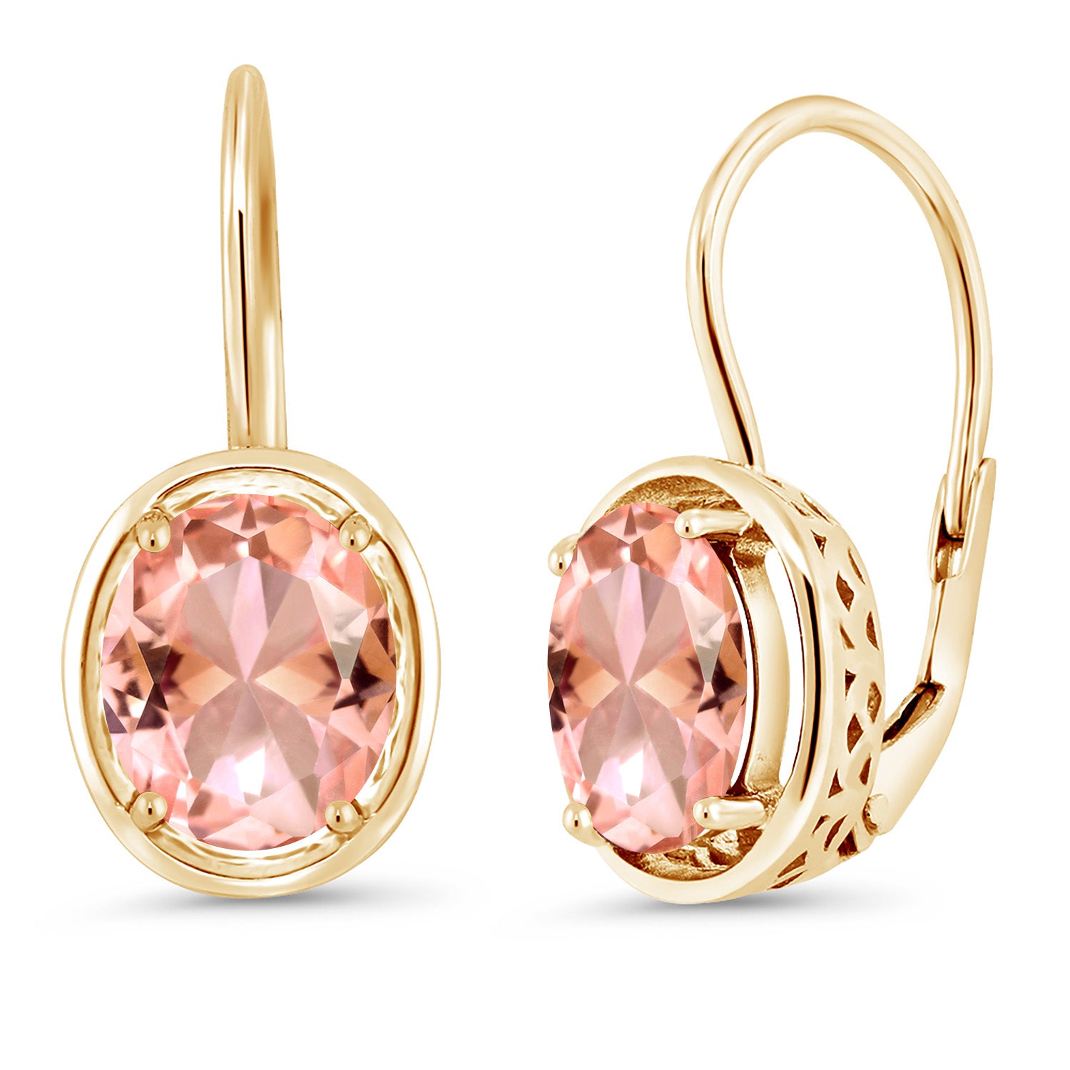 Earrings in 925 Yellow Gold Plated Silver