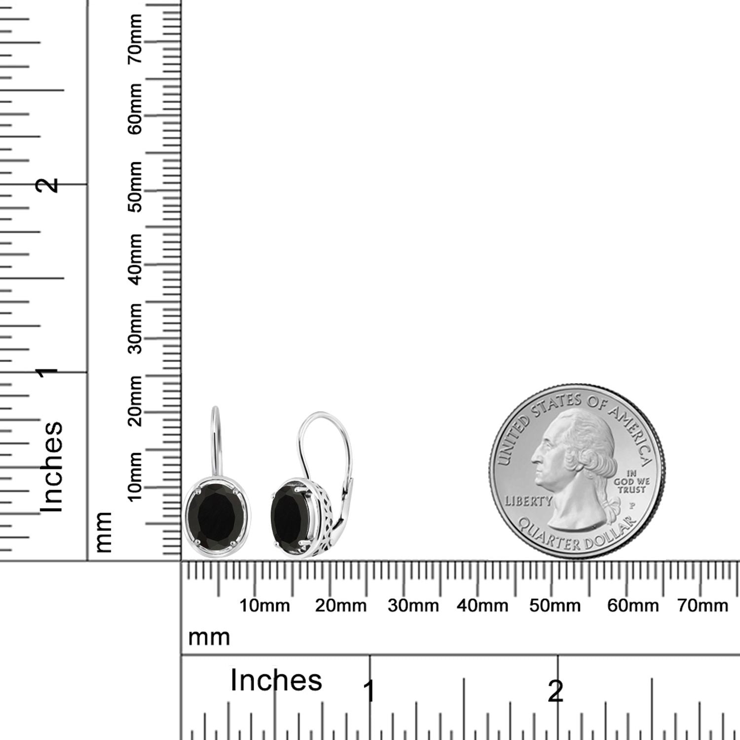 Earrings in 925 Sterling Silver