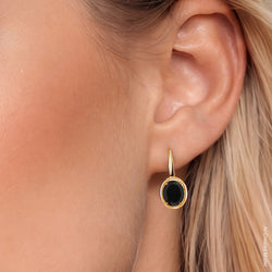 Earrings in 925 Yellow Gold Plated Silver