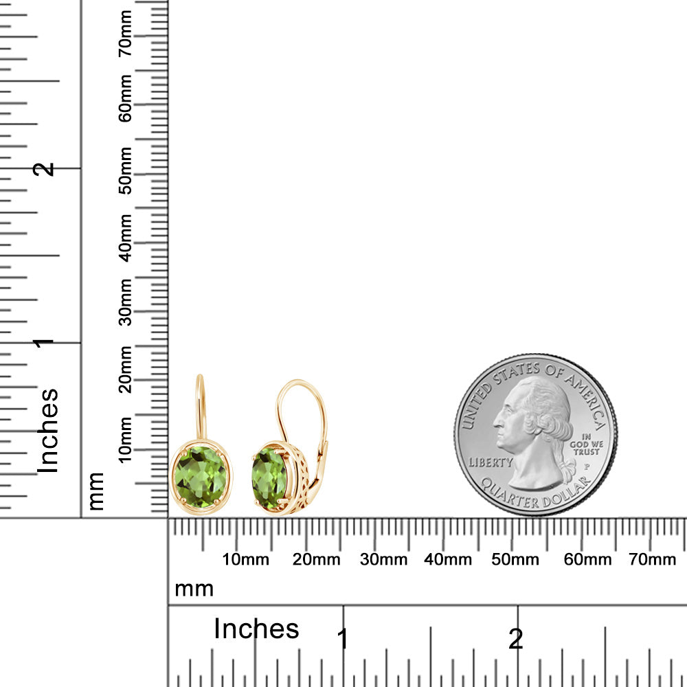 Earrings in 925 Yellow Gold Plated Silver
