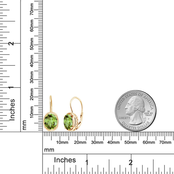 Earrings in 925 Yellow Gold Plated Silver