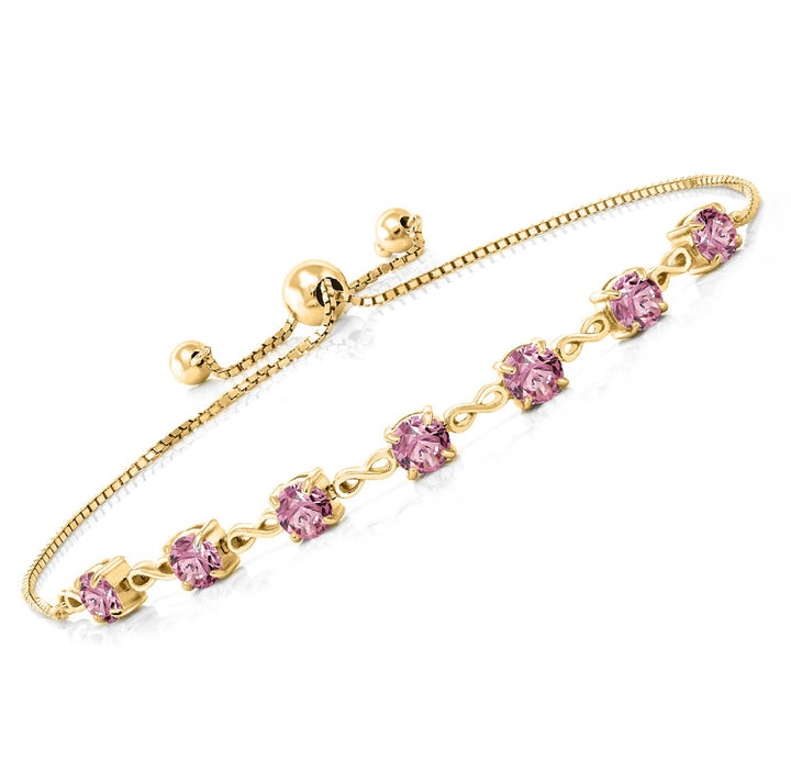 18K Yellow Gold Plated_Bracelet in 925 Yellow Gold Plated Silver