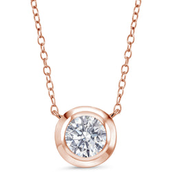 Pendant in 925 Rose Gold Plated Silver