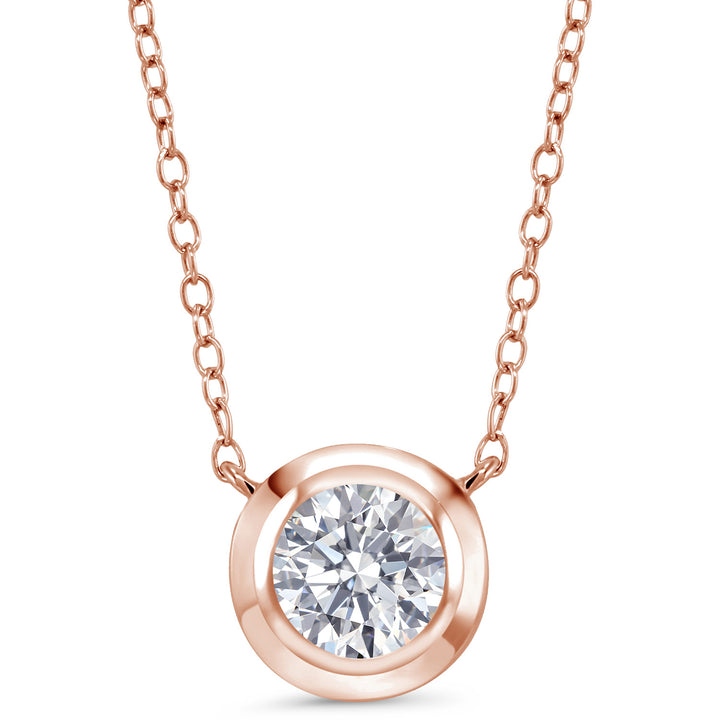 Pendant in 925 Rose Gold Plated Silver