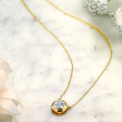 Pendant in 925 Yellow Gold Plated Silver