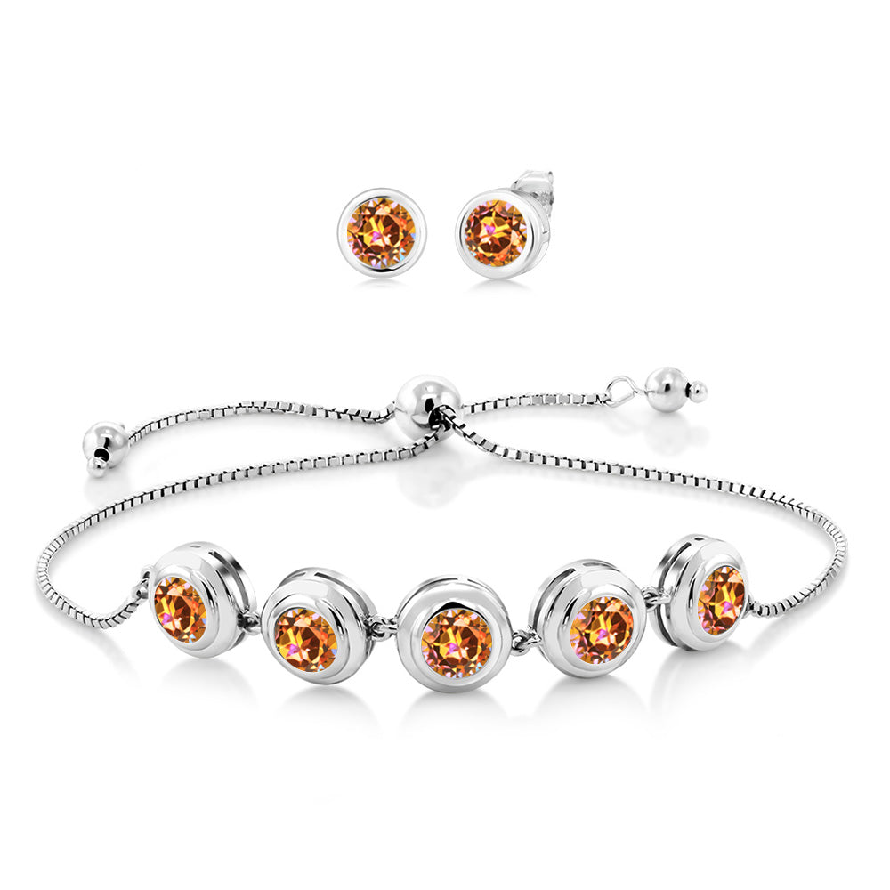 Ecstasy Mystic Topaz_Bracelet in 925 Sterling Silver