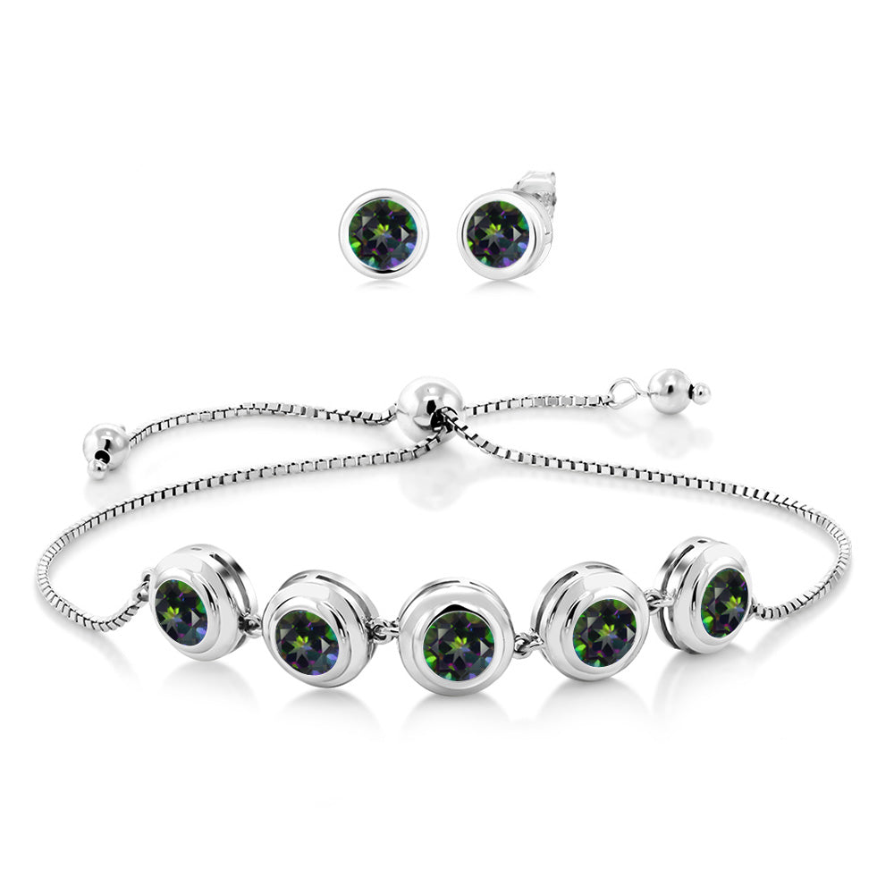 Green Mystic Topaz_Bracelet in 925 Sterling Silver