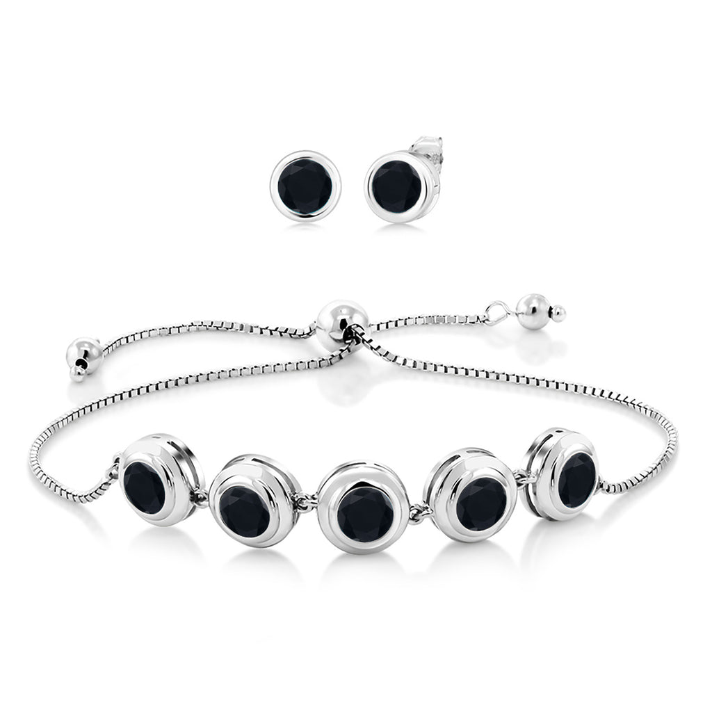 Onyx - December_Bracelet in 925 Sterling Silver