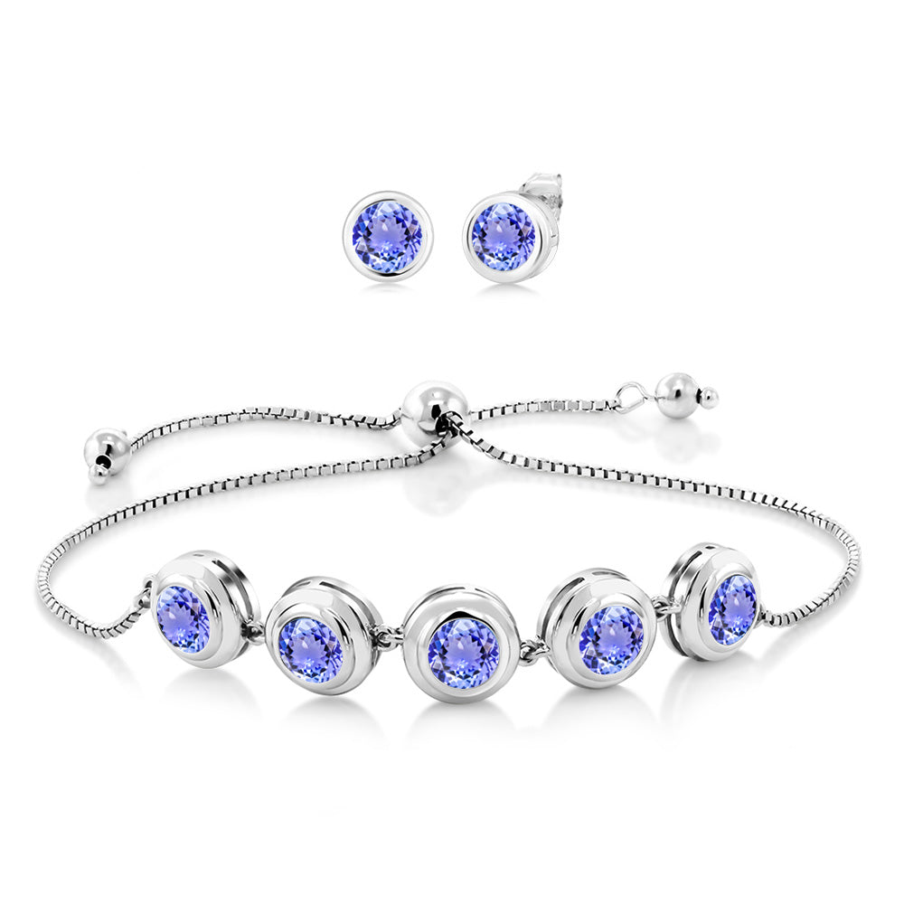 Tanzanite - December_Bracelet in 925 Sterling Silver