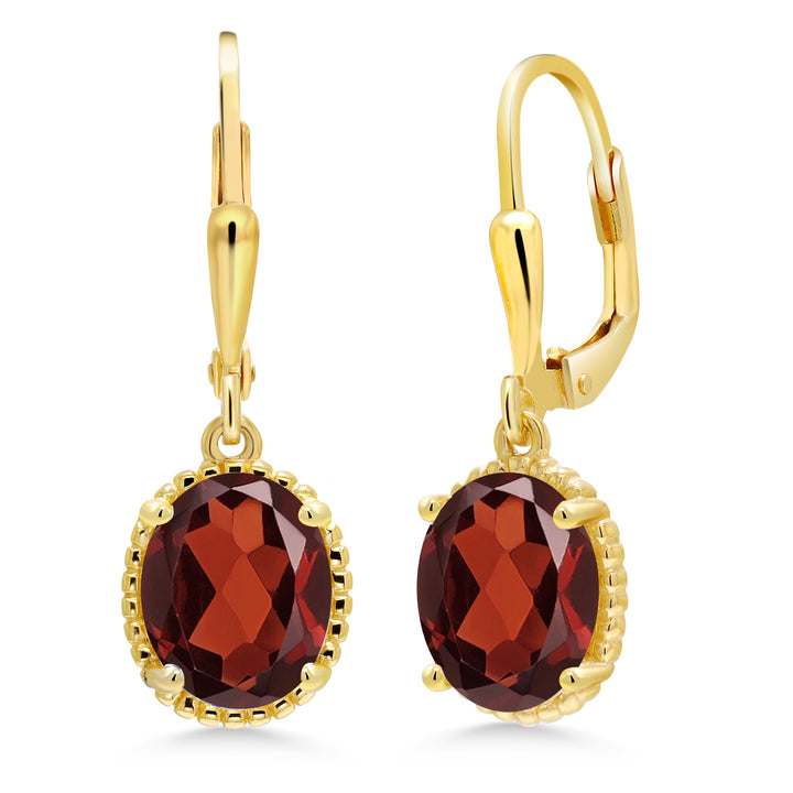 Earrings in 925 Yellow Gold Plated Silver