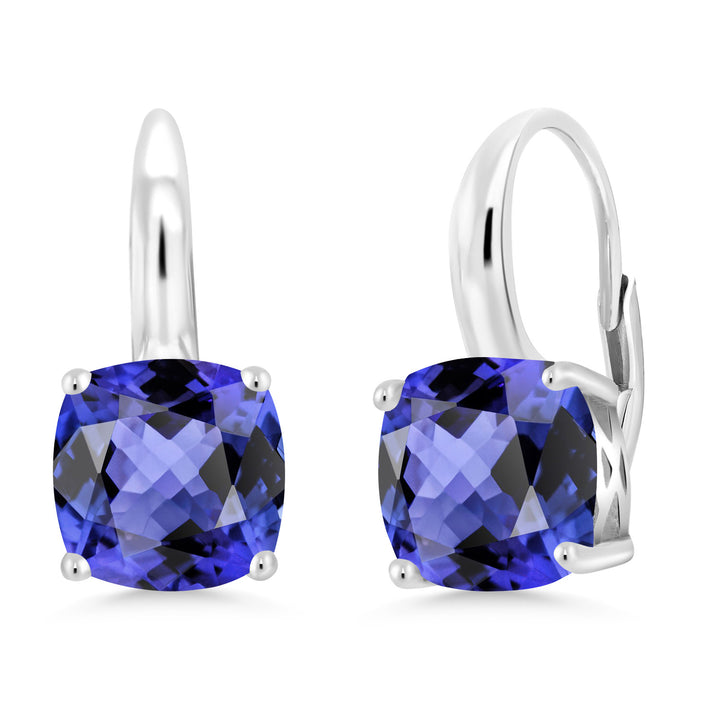 Tanzanite - December_Earrings in 925 Sterling Silver