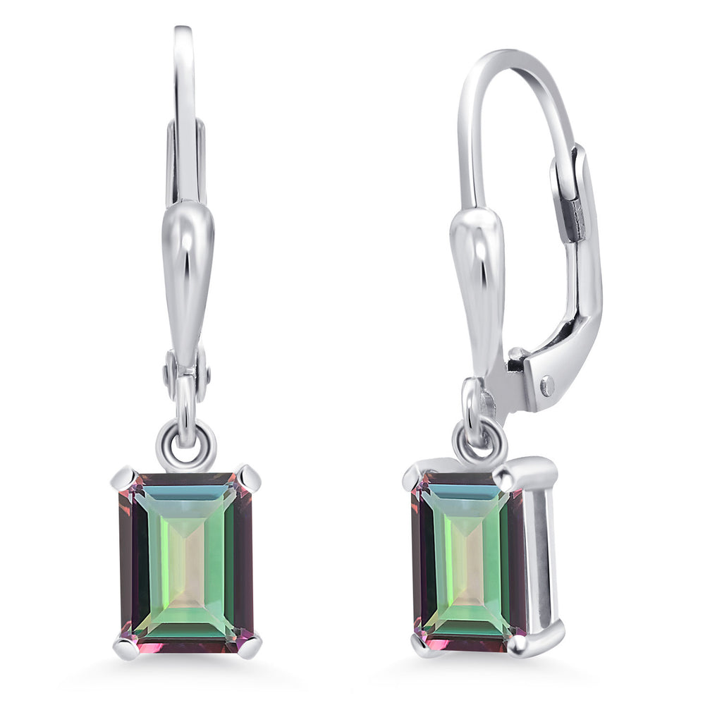 Mystic Topaz_Earrings in 925 Sterling Silver