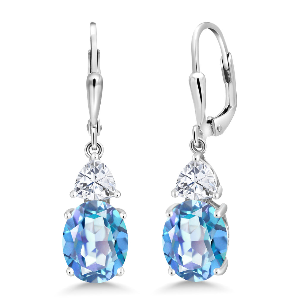 Millennium Mystic Quartz_Earrings in 925 Sterling Silver