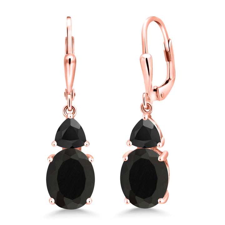 Earrings in 925 Rose Gold Plated Silver