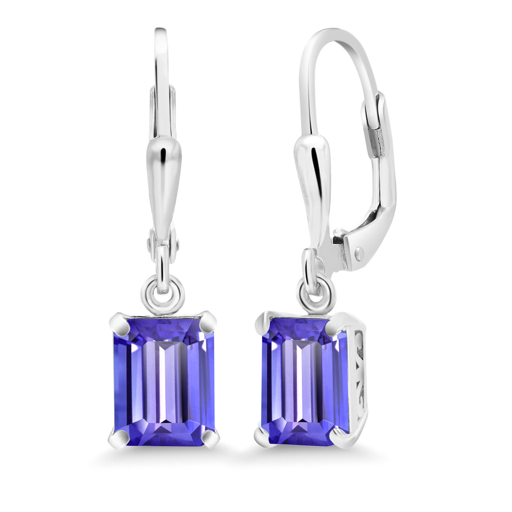 Tanzanite - December_Earrings in 925 Sterling Silver