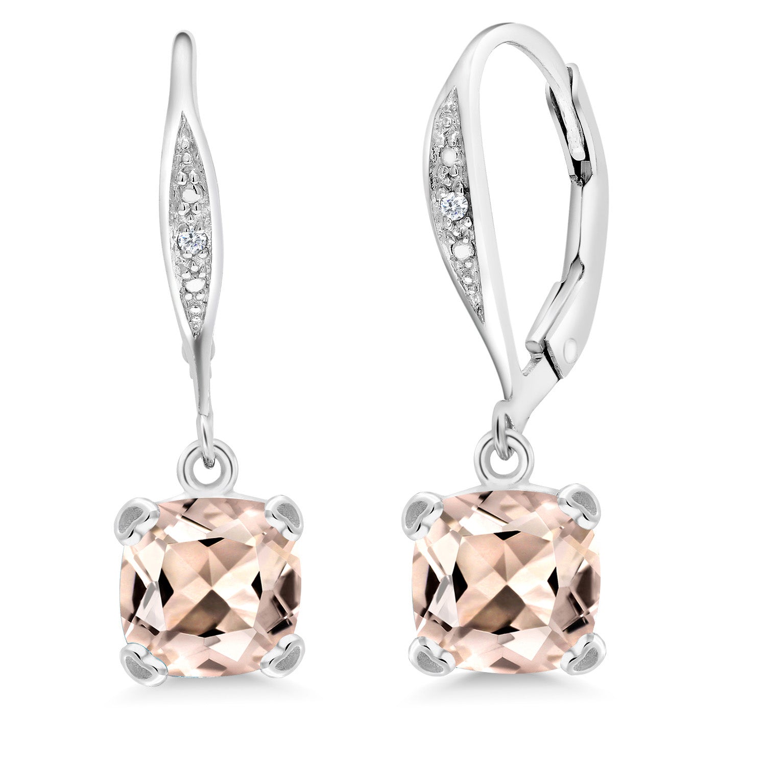 Morganite - October_925 Sterling Silver