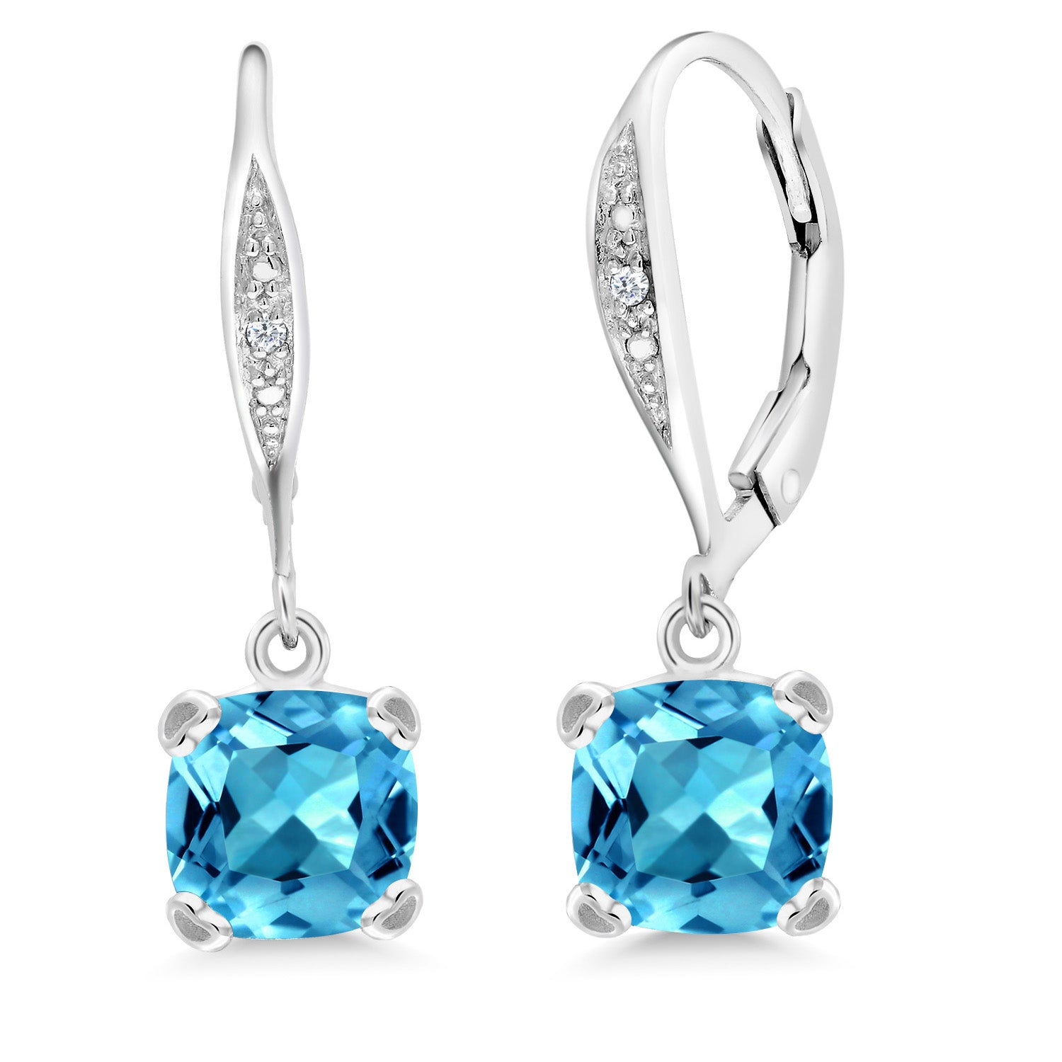 Swiss Blue Topaz - November_925 Sterling Silver