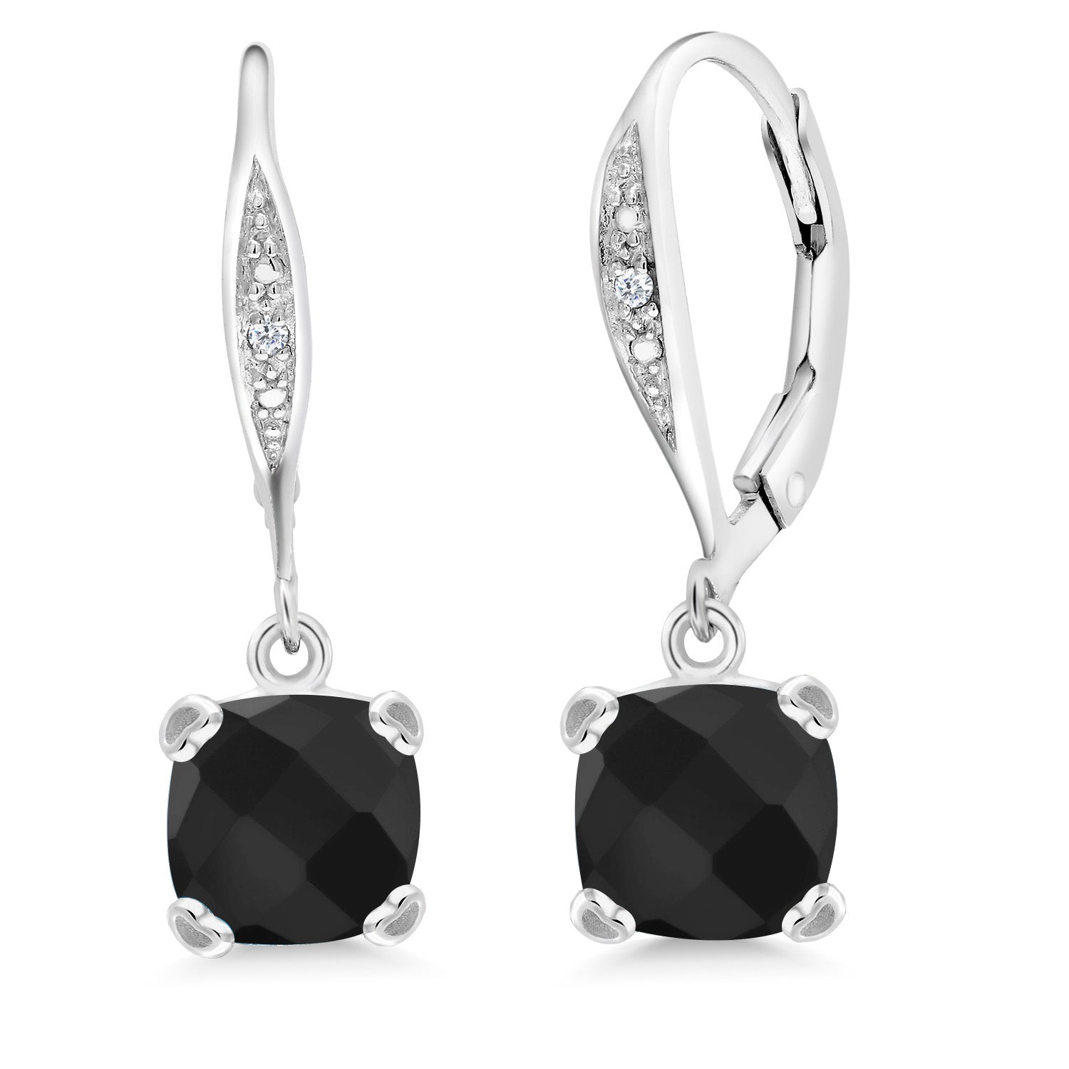 Onyx/Checkerboard - December_925 Sterling Silver