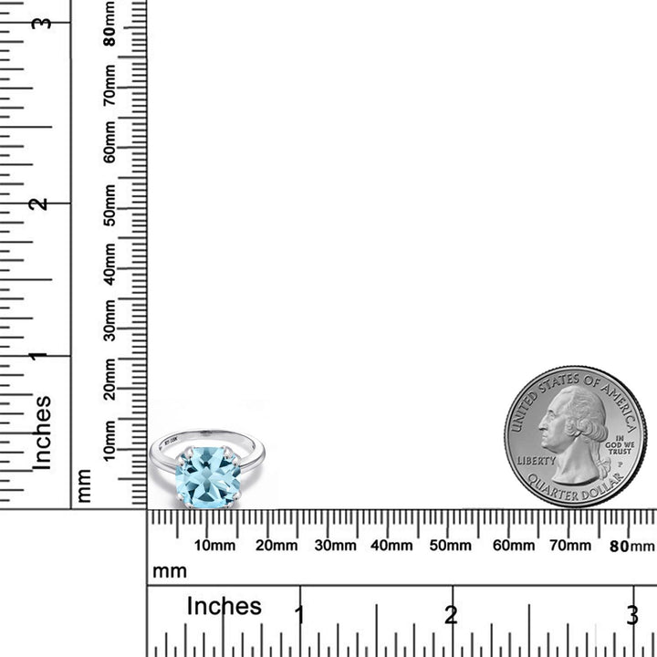 Sky Blue_7_Ring in 925 Sterling Silver