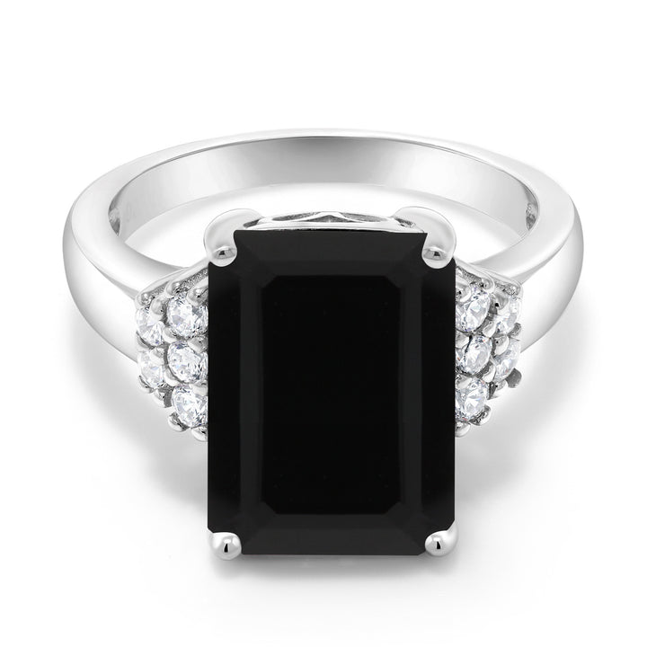 Onyx - December_5_Ring in 925 Sterling Silver