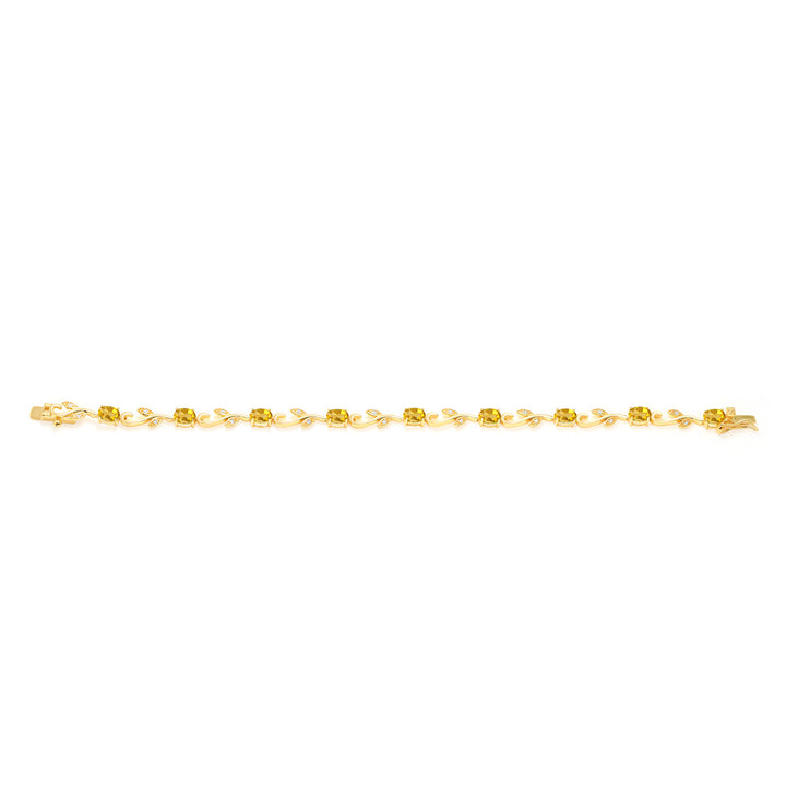 Bracelet in 925 Yellow Gold Plated Silver