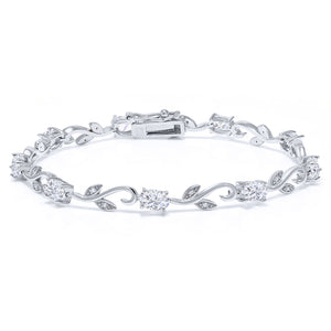 Moissanite_Bracelet in 925 Sterling Silver
