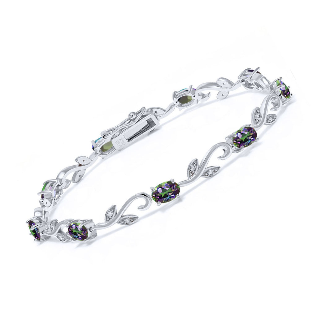 Green Mystic Topaz_Bracelet in 925 Sterling Silver