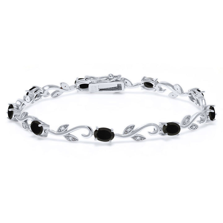 Onyx - December_Bracelet in 925 Sterling Silver