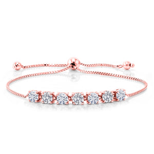 Bracelet in 925 Rose Gold Plated Silver