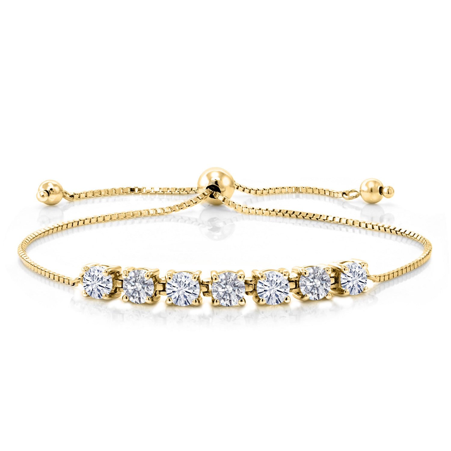 Bracelet in 925 Yellow Gold Plated Silver
