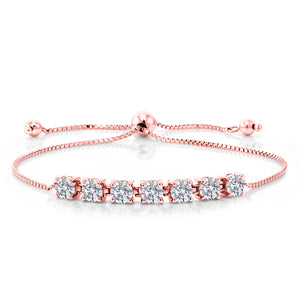 Bracelet in 925 Rose Gold Plated Silver