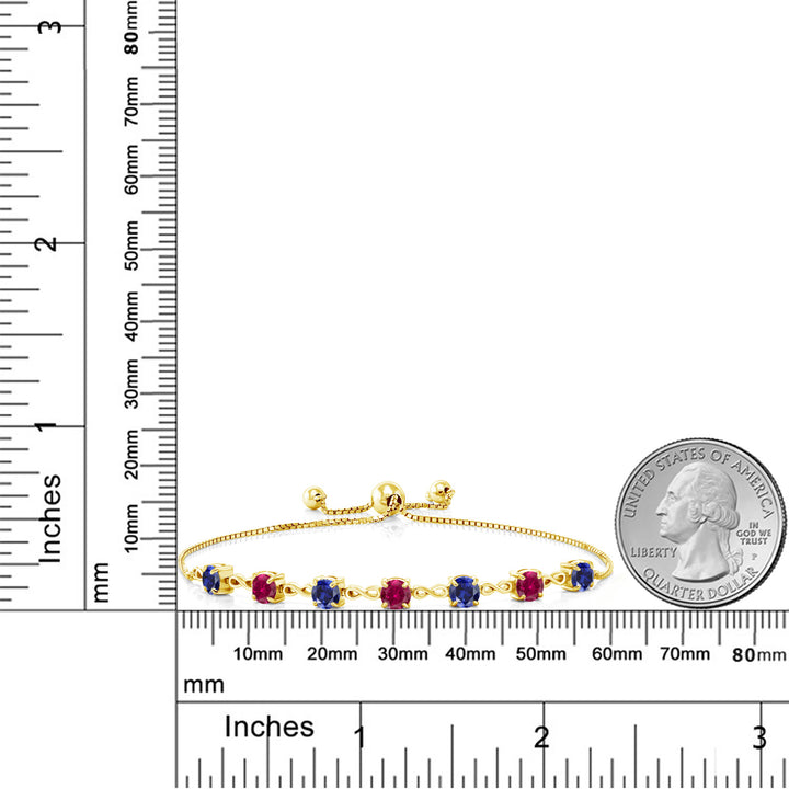 Bracelet in 925 Yellow Gold Plated Silver